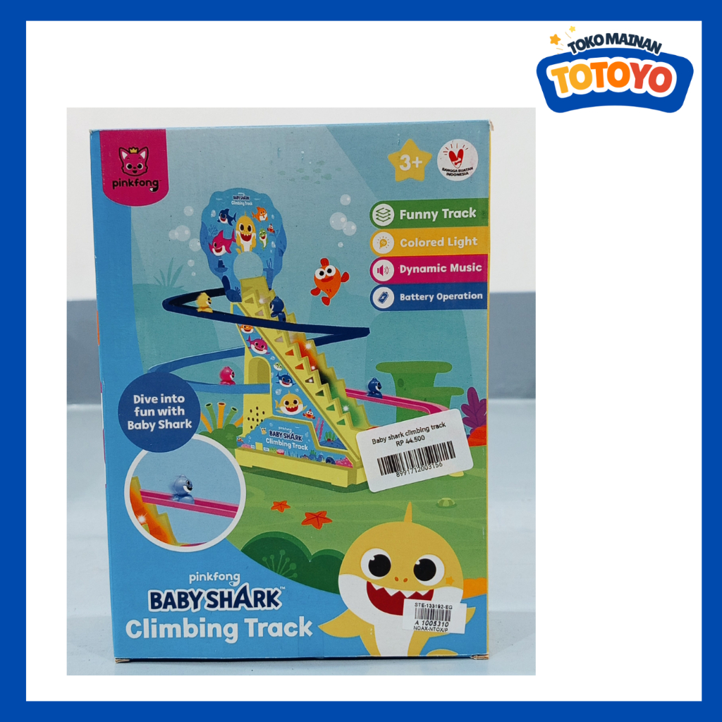 Baby Shark Climbing Track Pinkfong Mainan Baby shark