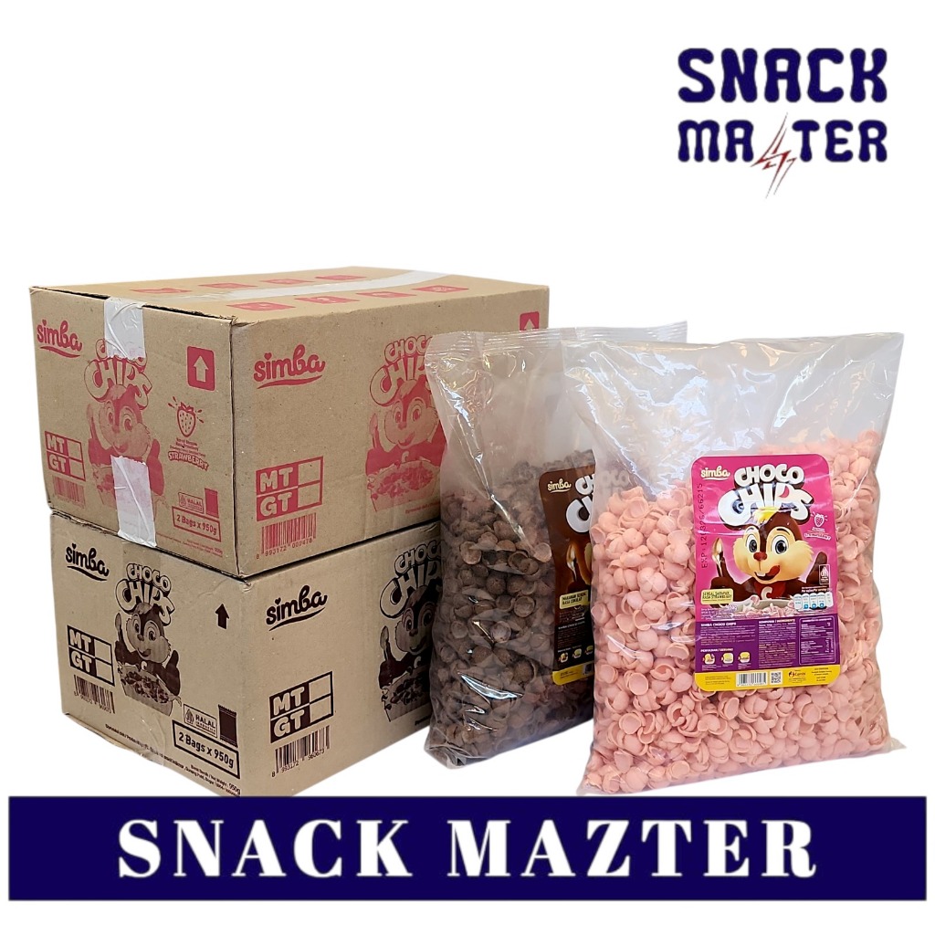 

Simba Bulky Simba Choco Chips Bulky KARTON - ISI 2 PACK x 950 Gr