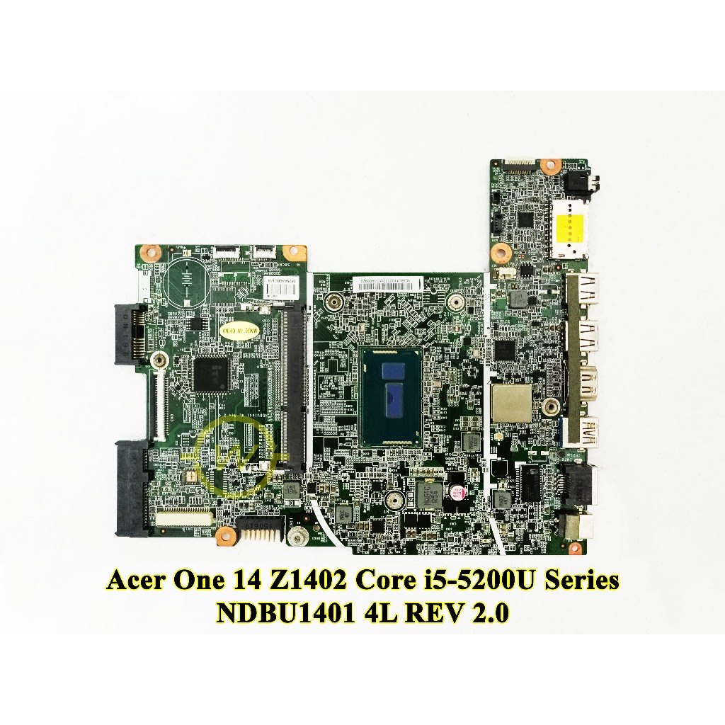 Mainboard Motherboard Mobo Laptop Acer One 14 Z1402 Core i5 Series