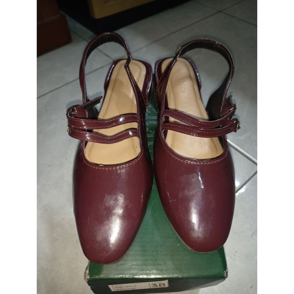 Preloved Sepatu hak / Sandal hak 3 cm