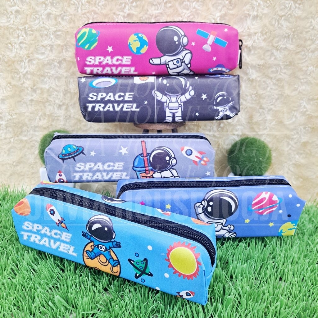 

Pencil Case Space Travel Kotak Pensil Astronot Panjang Tempat Pensil Astronot Spaceman Panjang