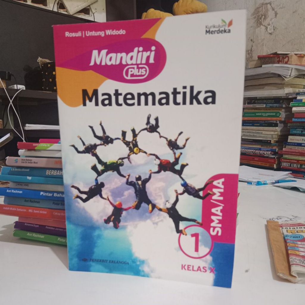 buku Mandiri Matematika SMA kelas 1-10 penerbit erlangga