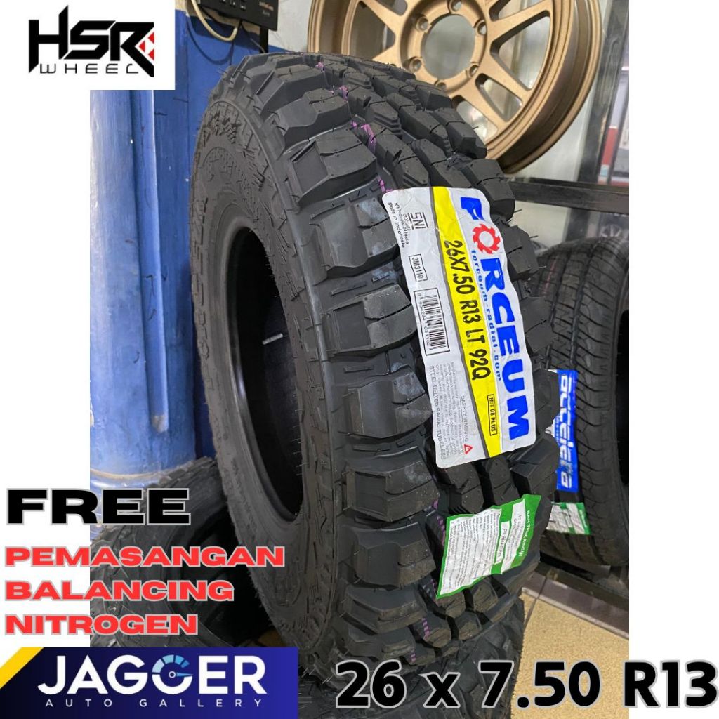 Ban mobil ring 13 ragi tahu / cangkul ukuran 26 x 7.50 untuk ke lahan atau muatan