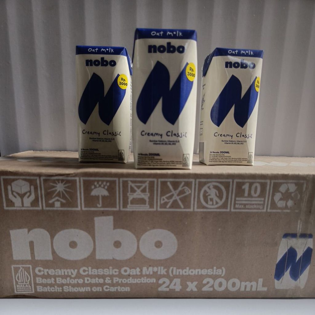 

NOBO OAT MILK 1KARTON ISI 24PCS