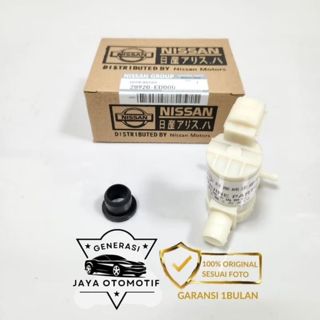 MOTOR WASHER WASER PUMP GRAND LIVINA MARCH LATIO ORI GARANSI
