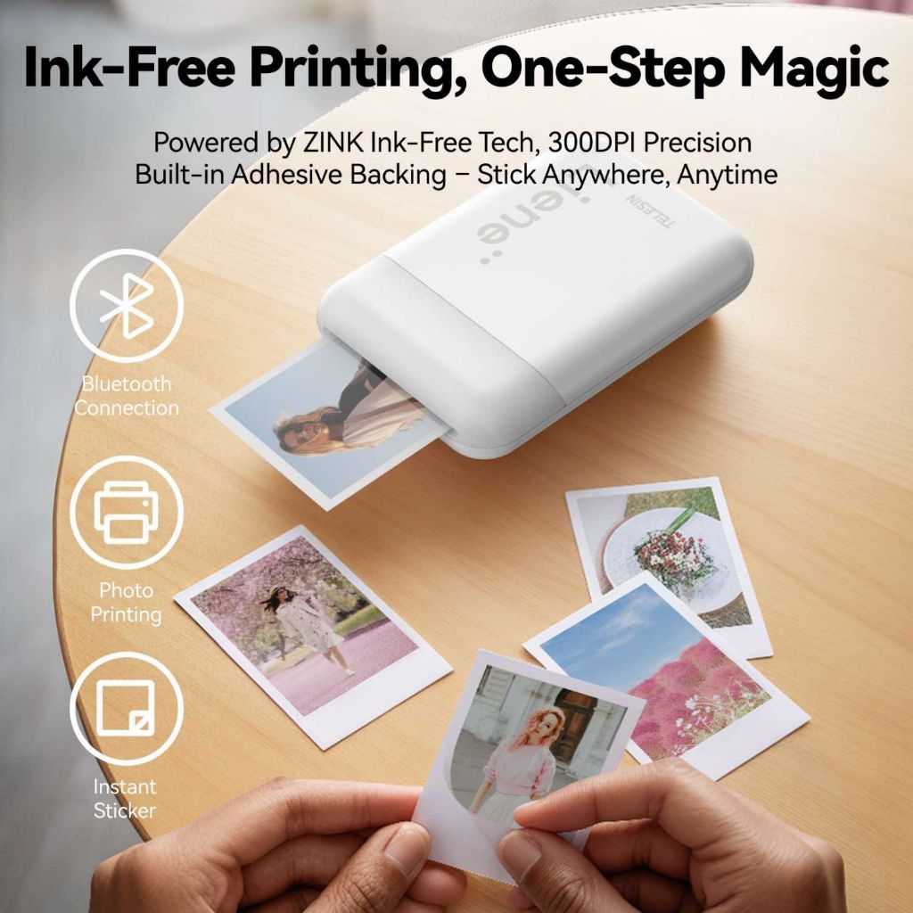 PRINTER SMARTPHONE PORTABLE BLUETOOTH PRINTER HP PORTABLE BLUETOOTH 300 DPI 500MAH