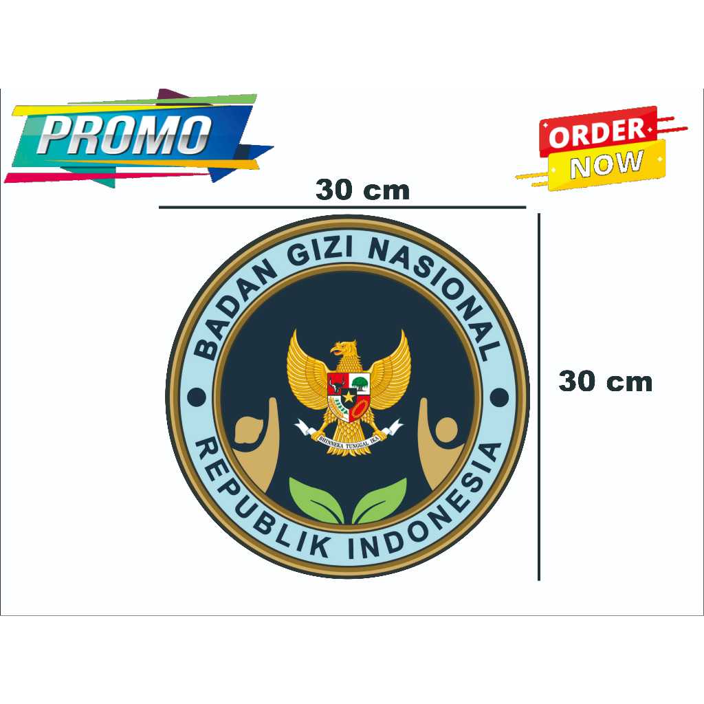 sticker stiker logo bgn badan giji nasional sppg