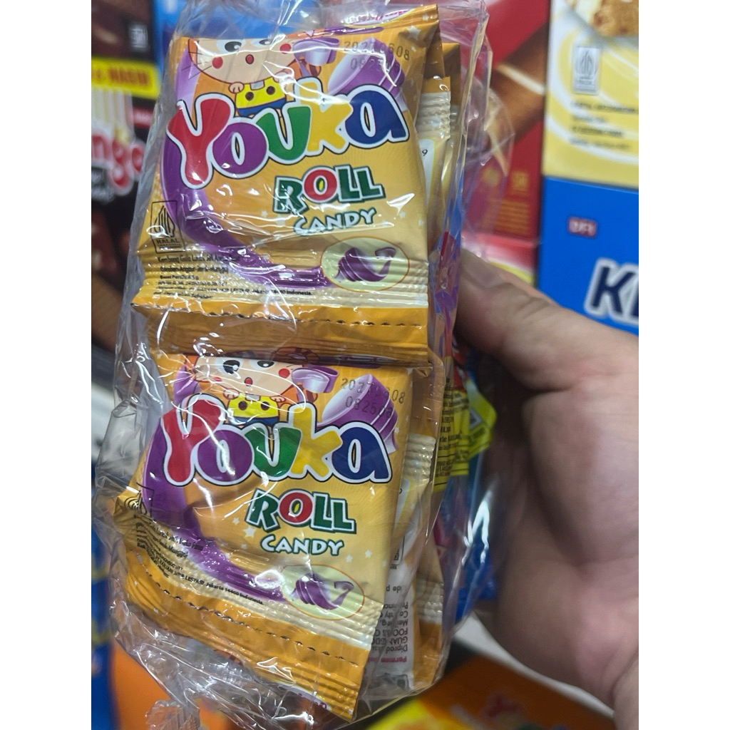 

YOUKA ROLL CANDY ISI 20 sct