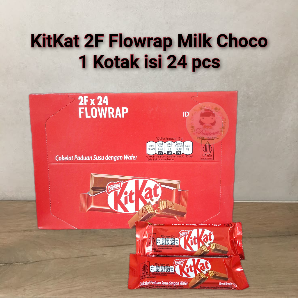 

Nestle KitKat 2F Milk Chocolate 17gr ( SCP )