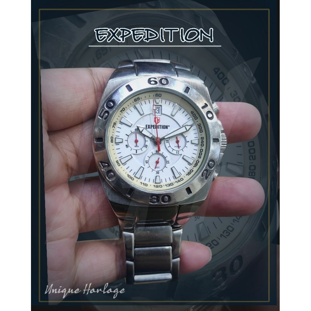 Jam Tangan Bekas / Seken Expedition Chrono