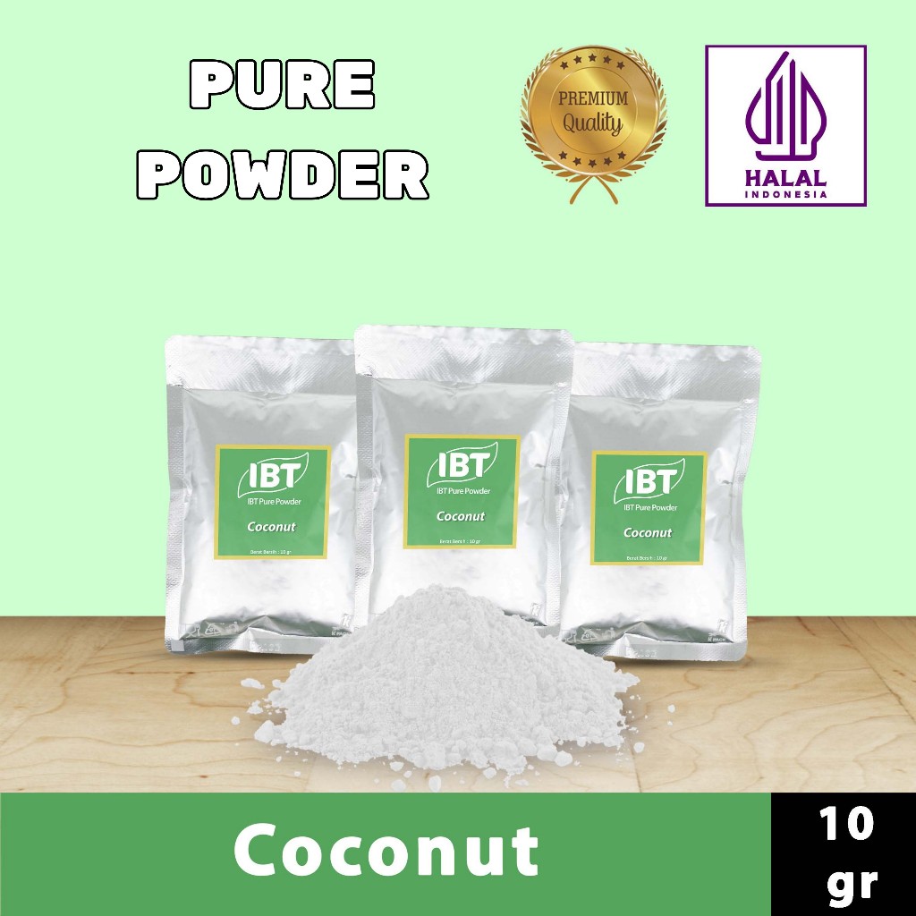 

Pure Coconut Powder Impor Taiwan Bubuk Essence Kelapa Murni Kualitas Bagus Sachet