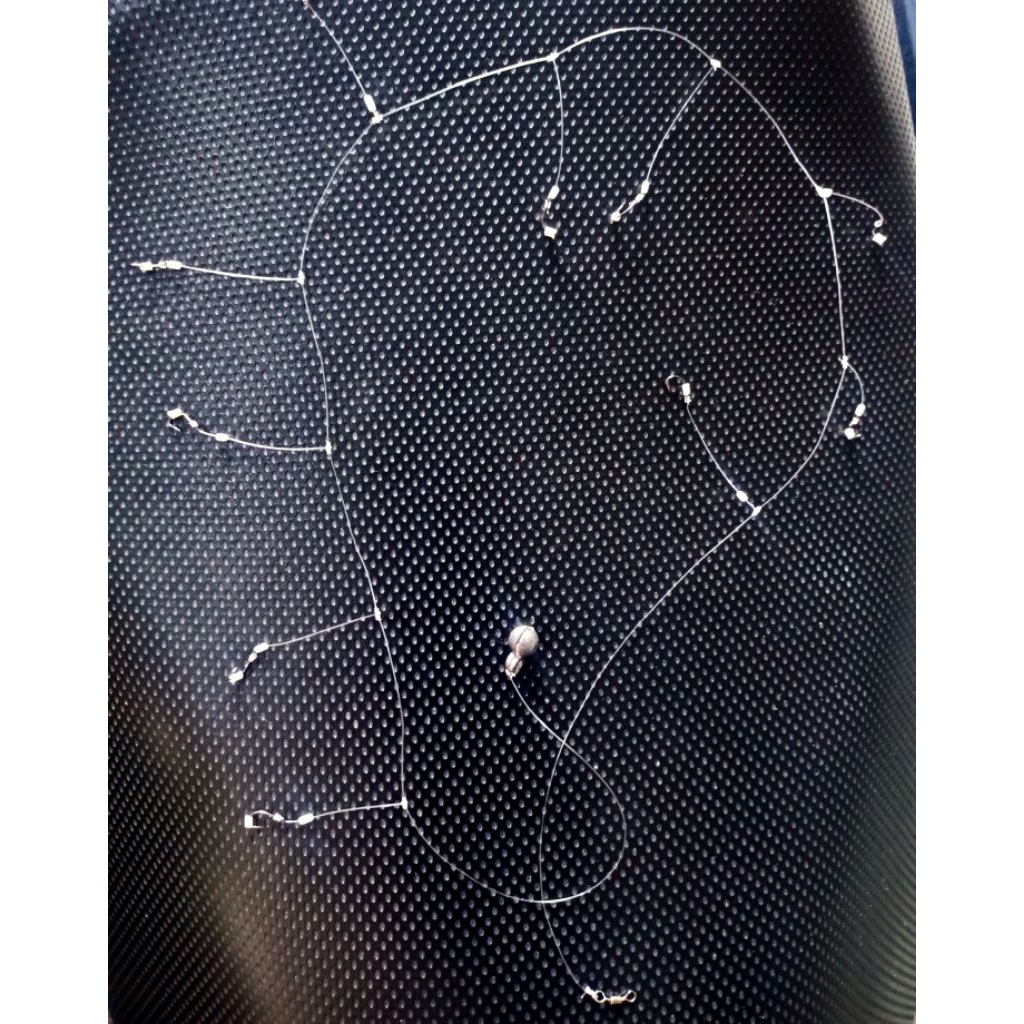 RANGKAIAN PANCING COTTONBUD ATAU RAWE TIPE SISIR 8 KAIL