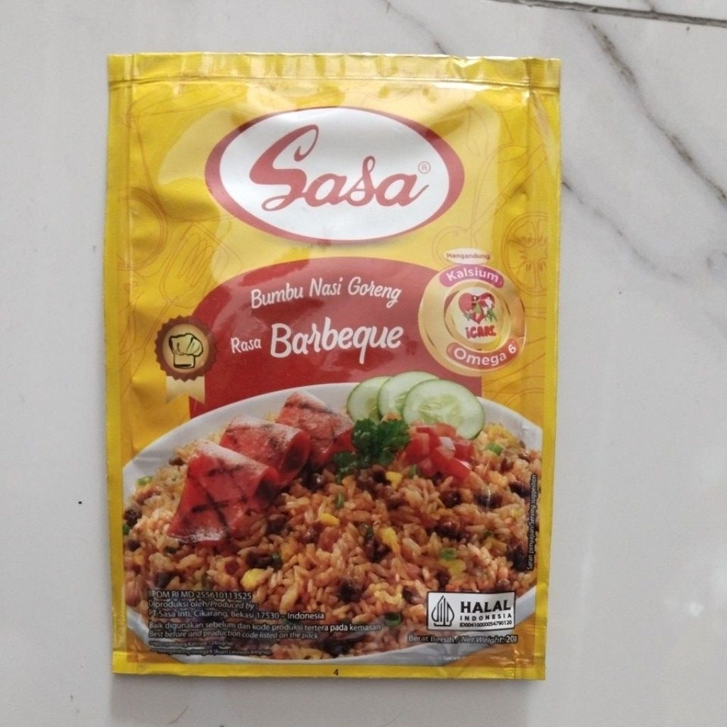 

Sasa Bumbu Nasi Goreng Barbeque 20 Gr