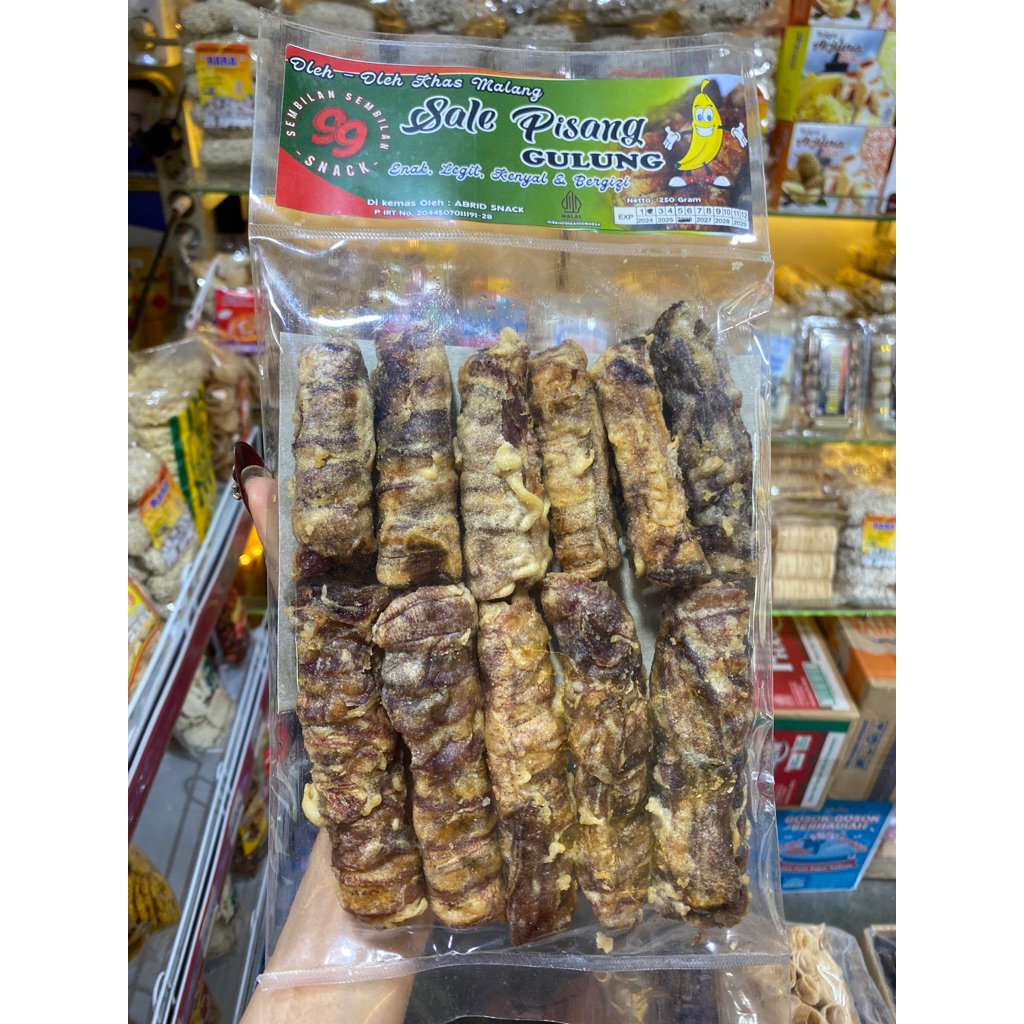 

SALE PISANG GULUNG ENAK MANIS LEGIT OLEH - OLEH KHAS MALANG