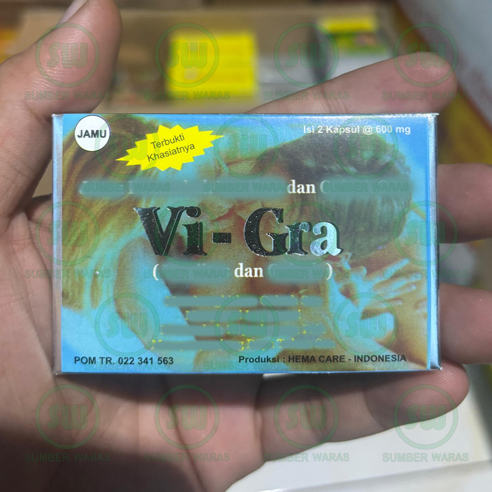 Vigra Biru Muda Kapsul - Isi 2 Kapsul