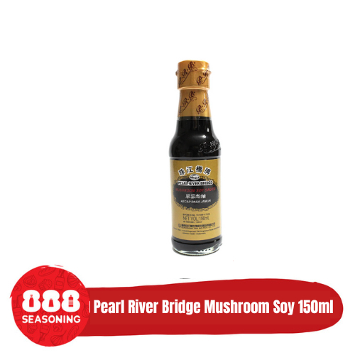 

Pearl River Bridge Mushroom Soy Sauce Kecap Rasa Jamur 150ml