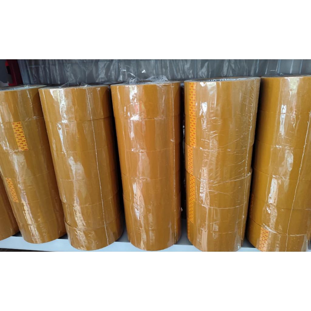 

(Pcs) Lakban 2 inch Coklat 90 yards Coklat / Bening ASTRON