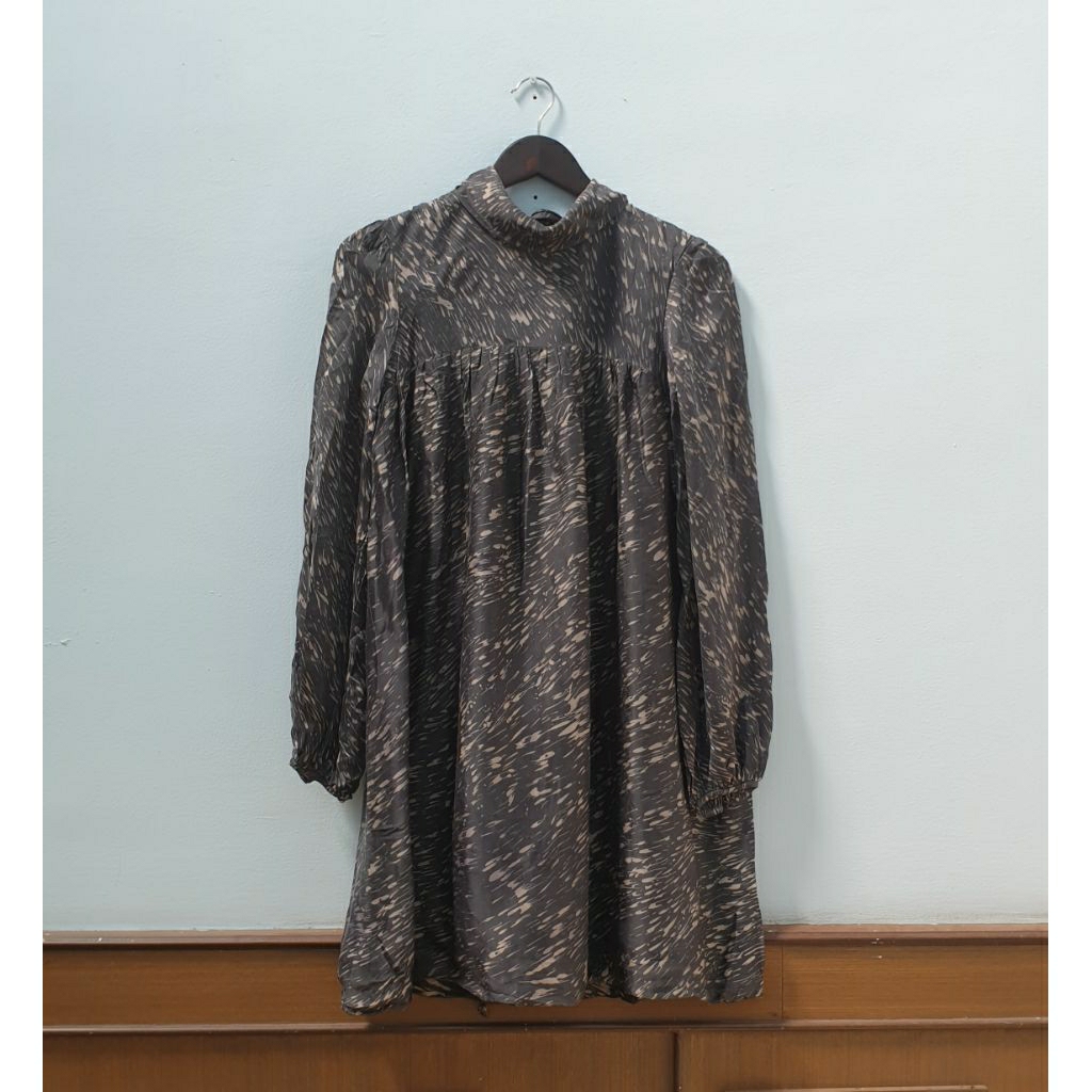 Dress Sutra / Silk Grey Jill Stuart Preloved