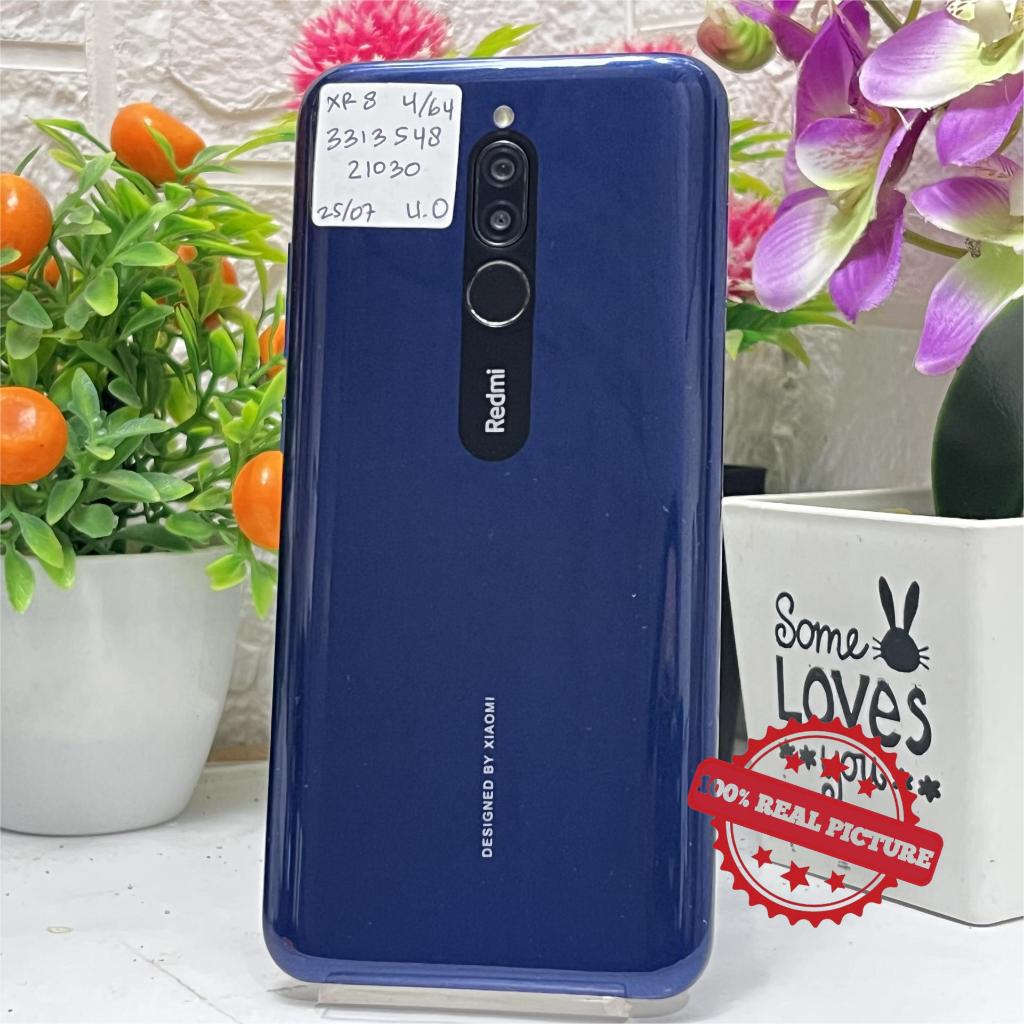 Xiaomi Redmi 8 4/64GB Biru Bekas Second Original