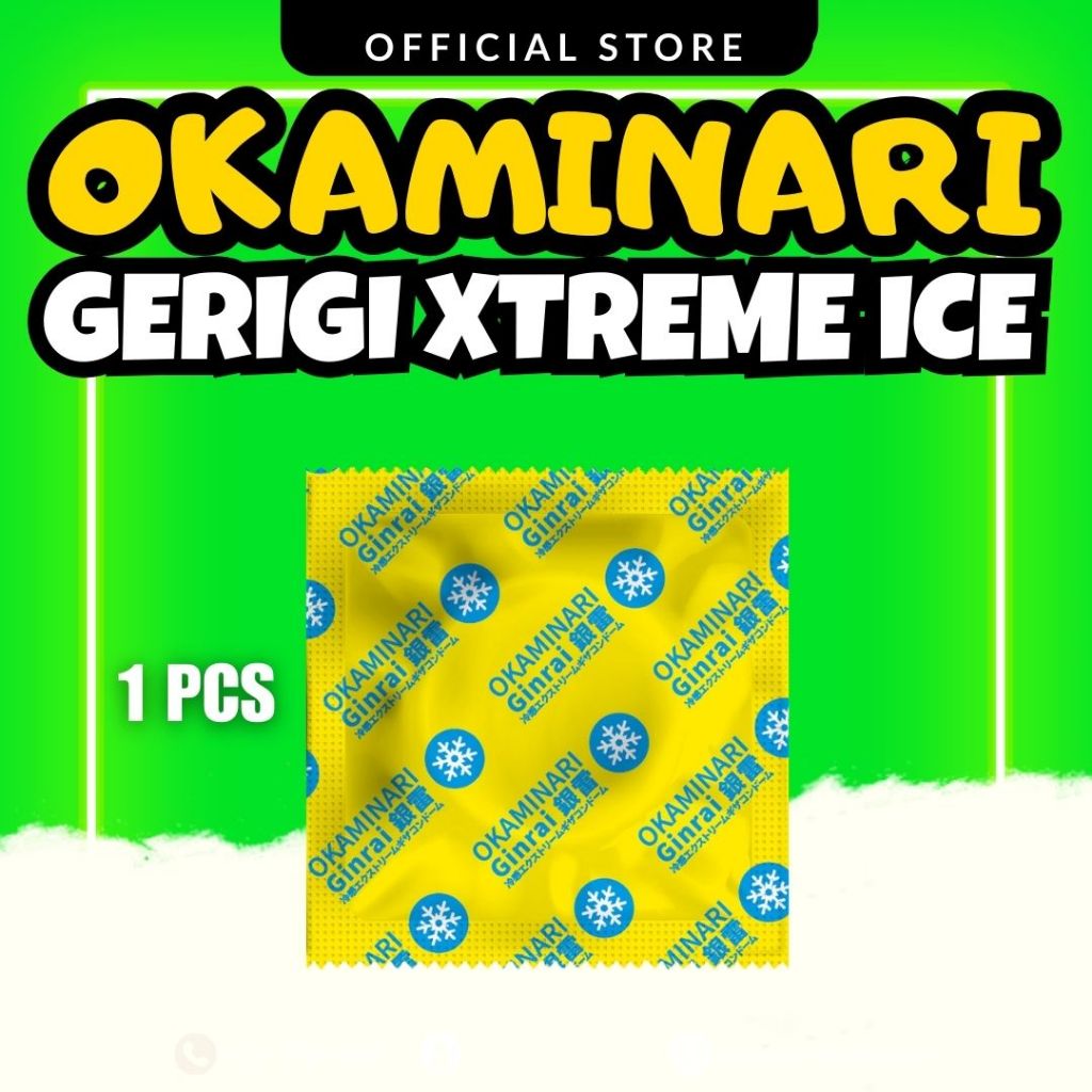 Kondom Okaminari Ginrai Extreme Sensasi Ice – Eceran 1 Pcs [Privasi Aman Dijaga]