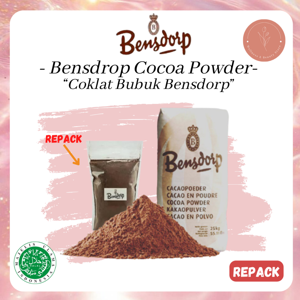 

Coklat Bubuk Bensdrop 500 G / Bensdrop cocoa Powder / Bendrop