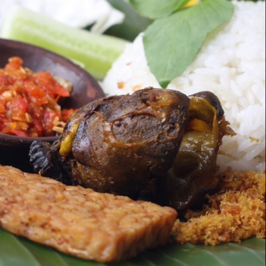 

Nasi+Ati Rempelo+Tahu