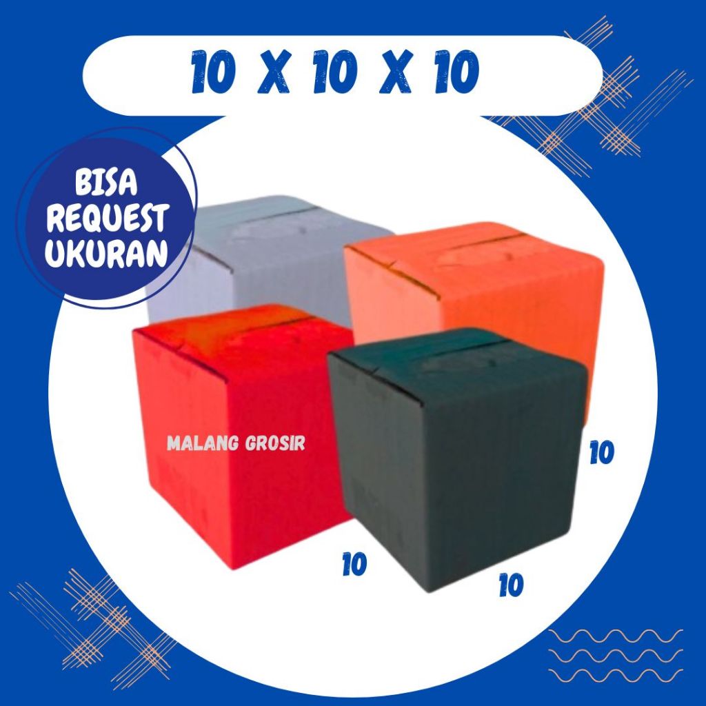 

Kardus 10x10x10 Box Packing A1 Karton Dus Jamu Kotak Olshop Kemasan Souvenir Obat Madu Mainan