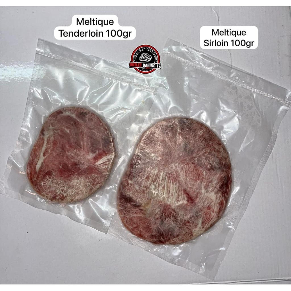 

Steak Meltique tenderloin & Sirloin 100gr