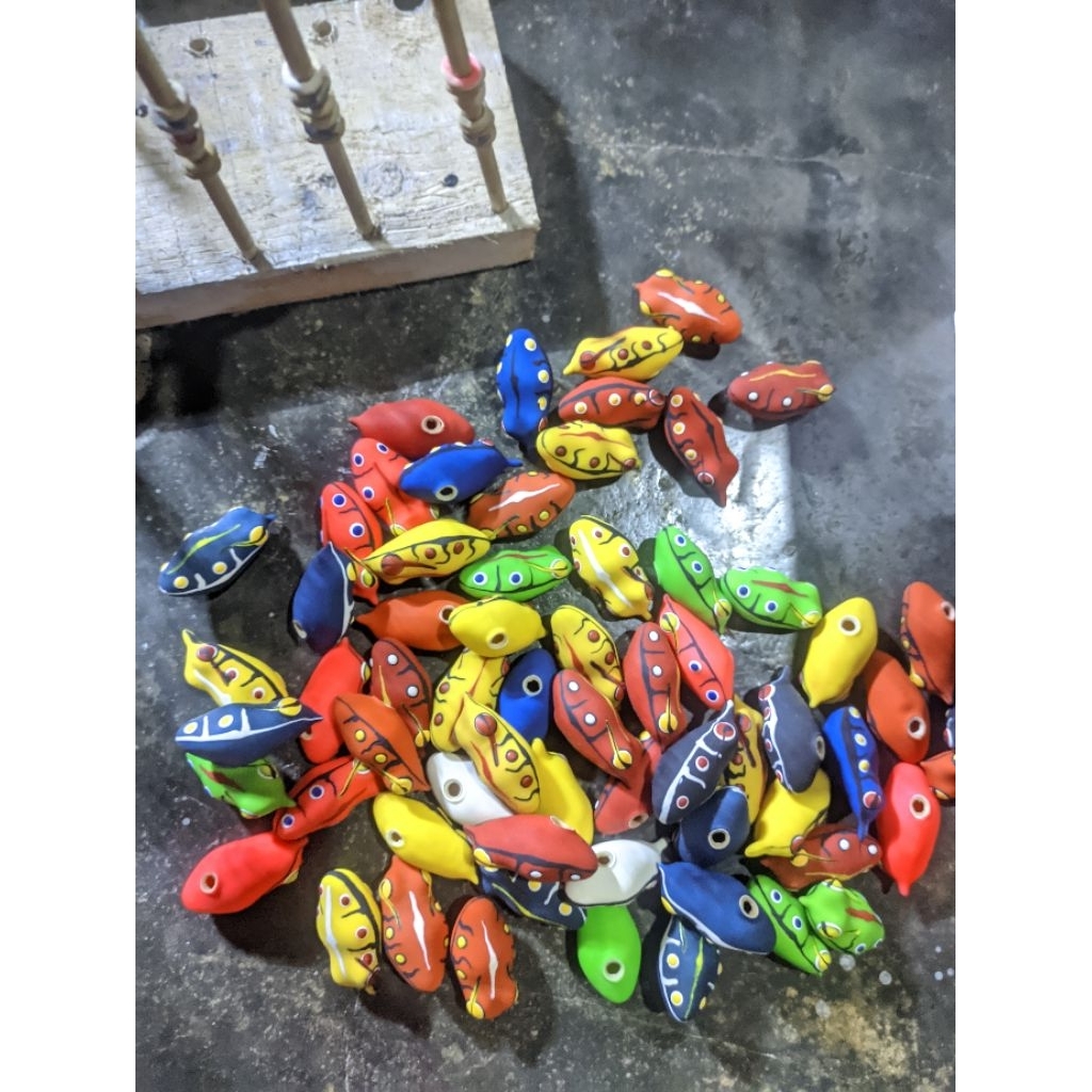 Body/Cangkang softfrog uk 4cm /umpan casting gabus/casting toman - by WANCAST_LURE