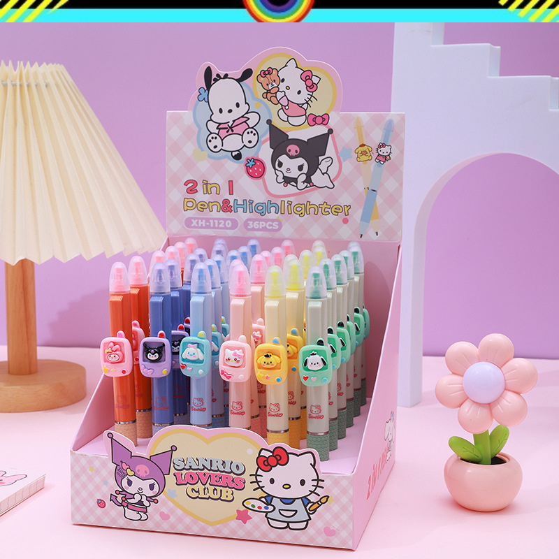 

PULPEN STABILO LUCU | PULPEN WARNA KITTY | HIGHLIGHTER PEN KUROMI | POM | CINAMOROL | MELODY| GD