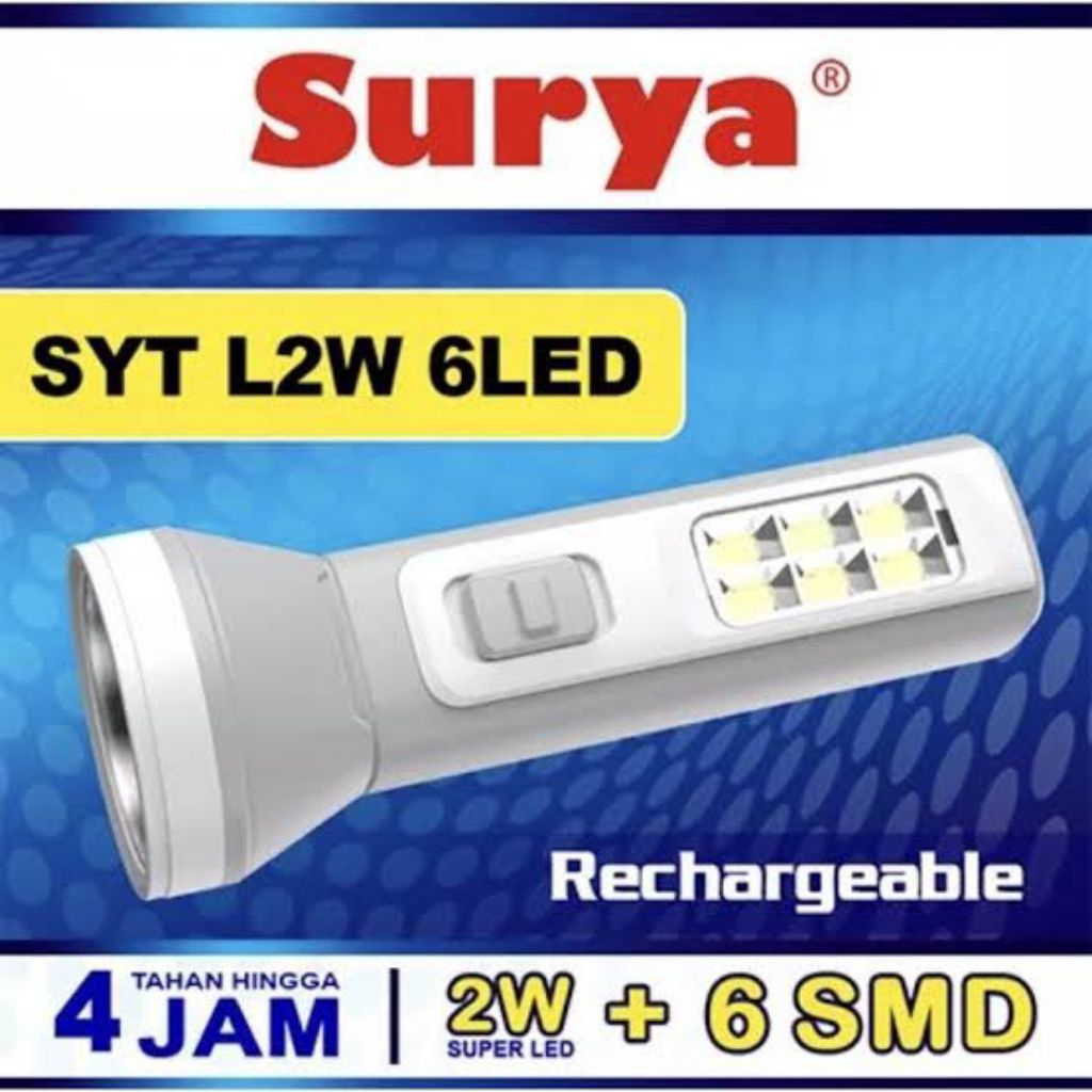 Senter Tangan Surya Original Super Terang