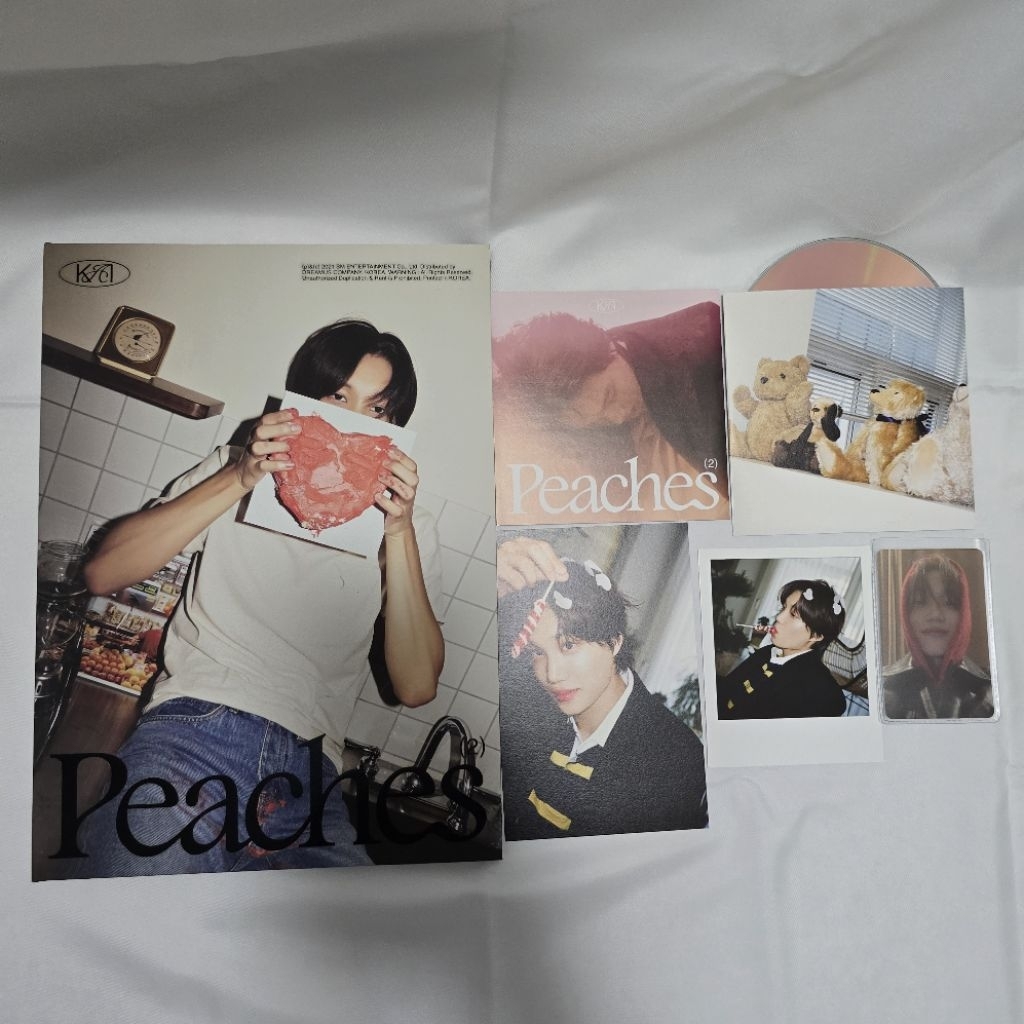 [READY UNSEALED] KAI 2nd mini album PEACHES (kisses ver.)