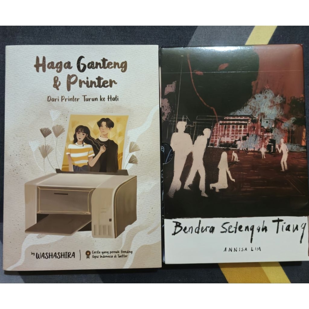 Preloved Novel AU TREASURE - Haga Ganteng dan Printer