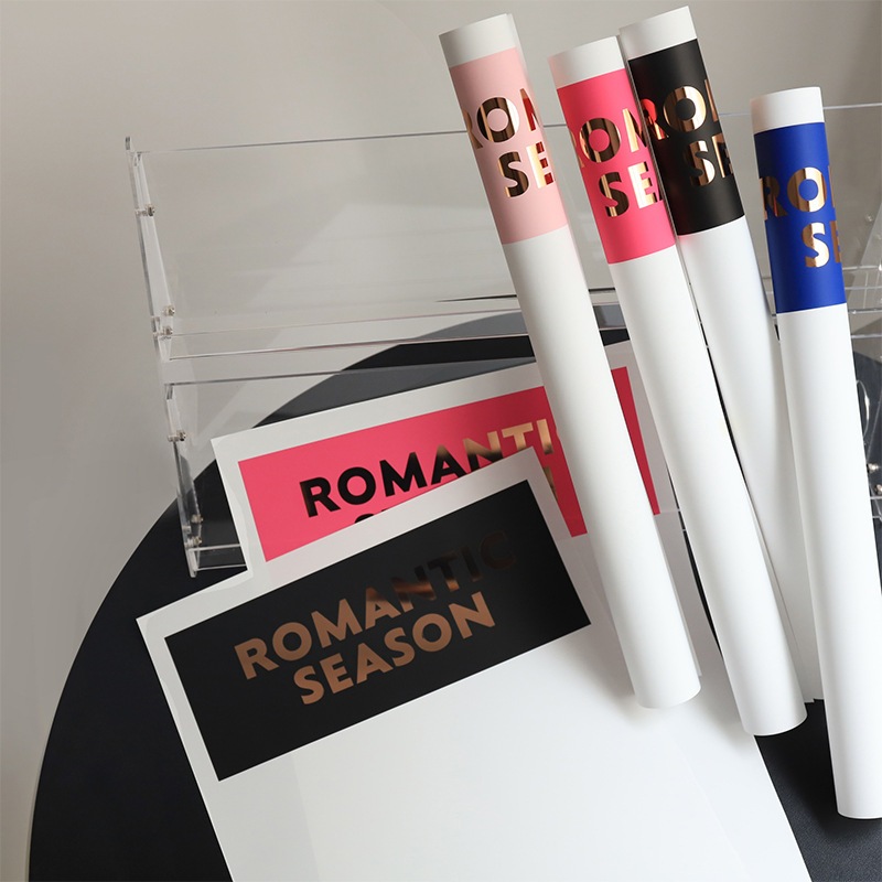 

Kertas Buket Bunga Valentine 45cm X 30cm Matte Solid Flower Wrapping