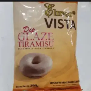 

Dip Glaze Elmer Saos Manis Rasa Tiramisu Kemasan 200 Gram
