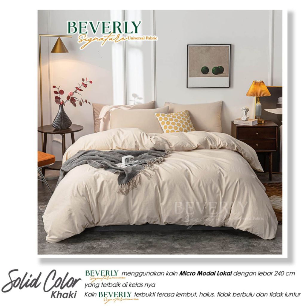 Sprei polos light khaki sprei hotel murah anti geser sprei set ukuran dan tinggi lengkap sprei sepra
