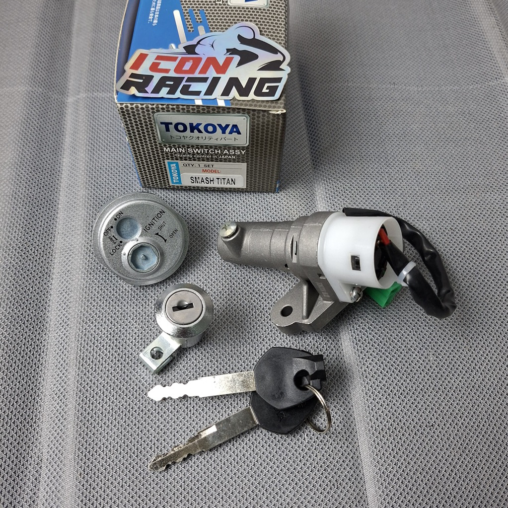 Kunci kontak assy Skydrive Smash Titan,kunci kontak plus kunci jok Skydrive