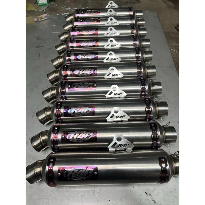 Knalpot Racing Kenalpot Dor (SLINCER ONLY) RAP Muffler Bass Ulem Inlet 50