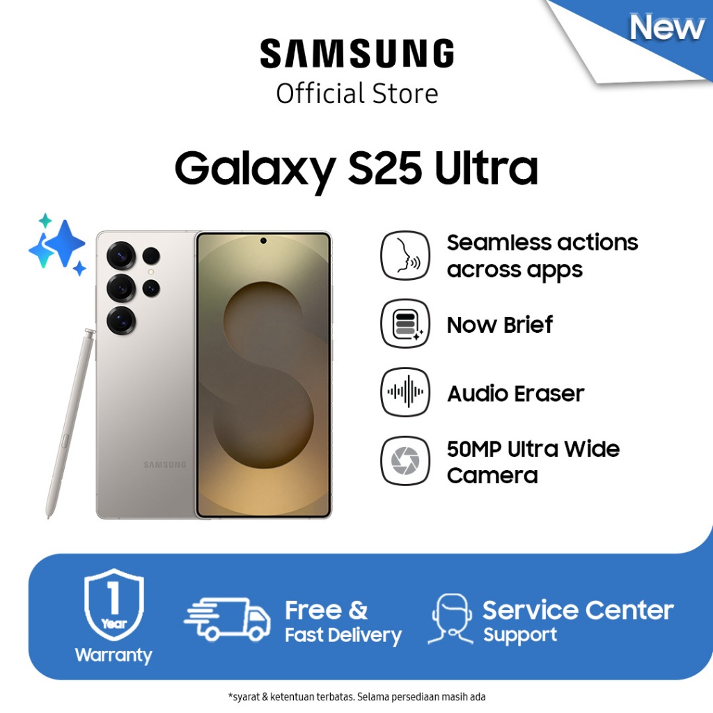 Samsung Galaxy S25 Ultra 12/512GB - Titanium Gray, Hp AI, Galaxy AI