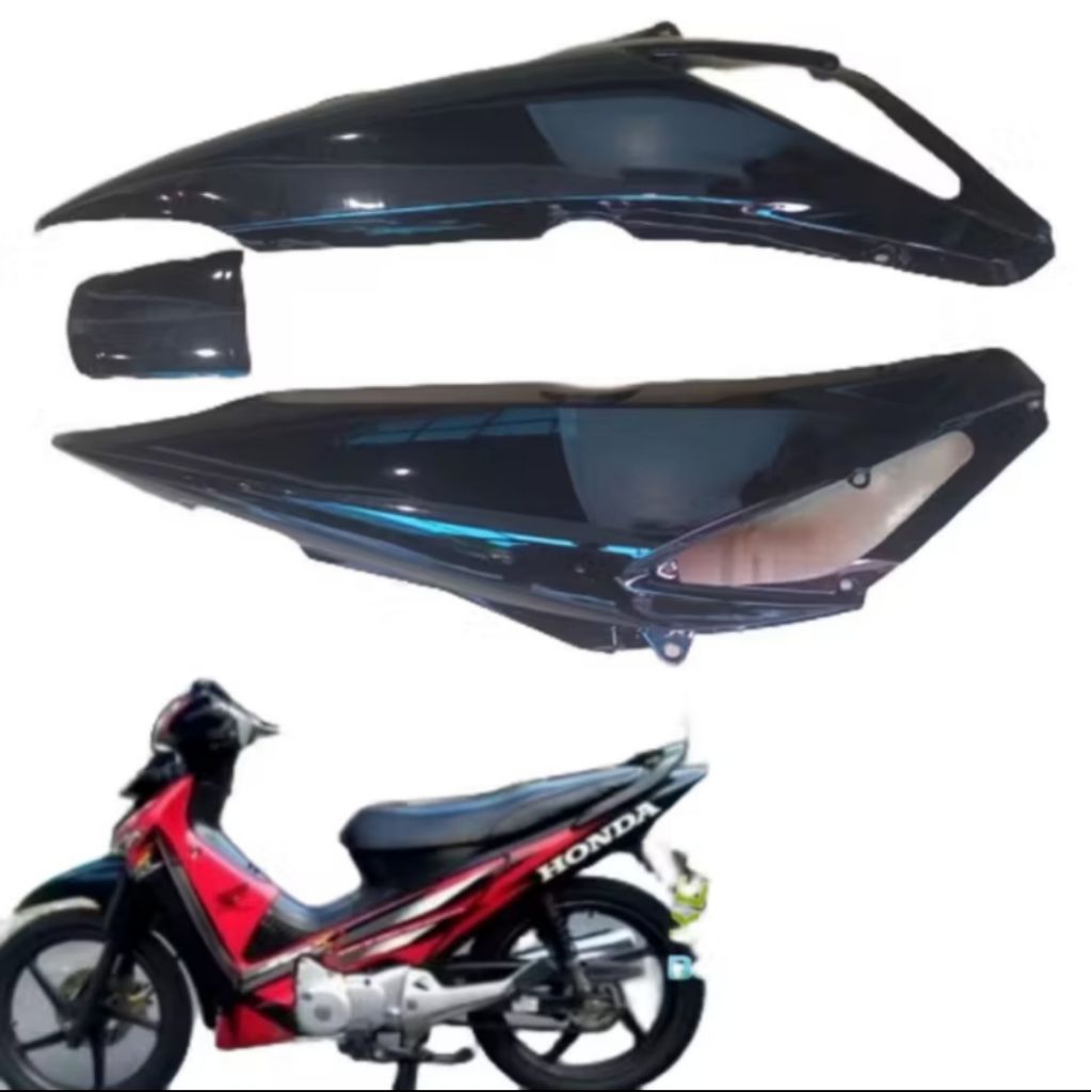 body supra x 125 karbu hitam 2005-2008body supra x 125 karbu hitam 2005-2008