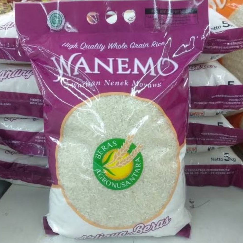 

Wanemo Beras Agro Nusantara 5 Kg