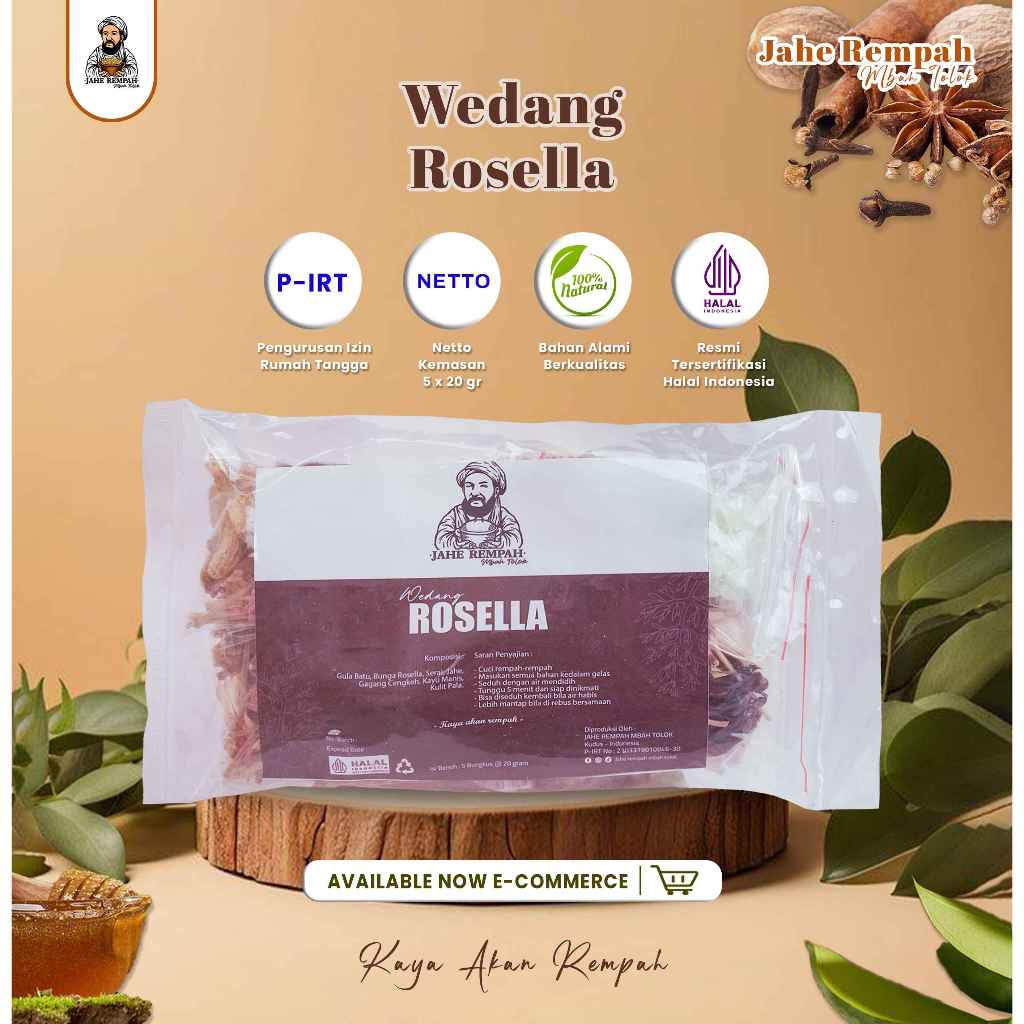 

WEDANG ROSELA UNTUK MENCEGAH OBESITAS DAN MENURUNKAN TEKANAN DARAH