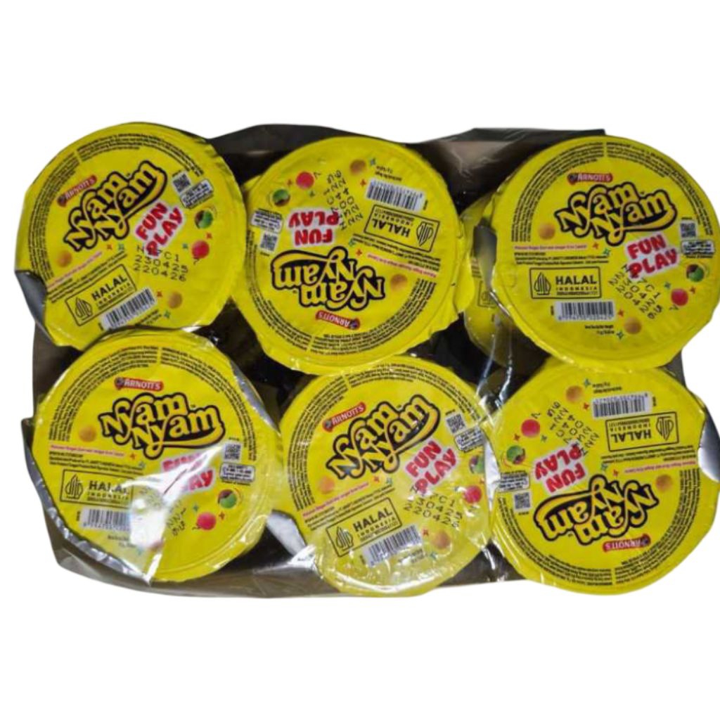 

Nyam Nyam Crispy FunPlay 11g isi 12 Pcs