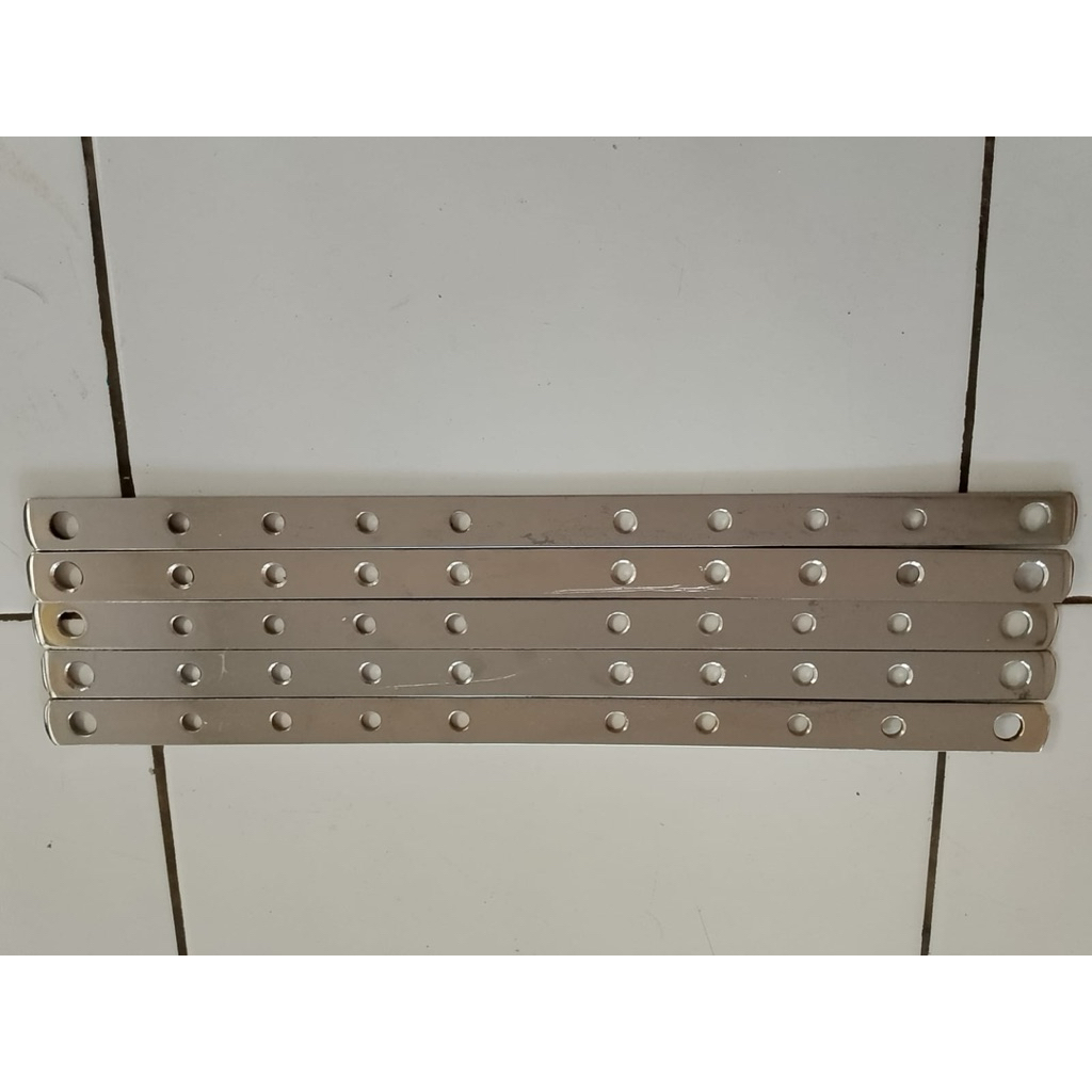 Penggaris Besi Crome / Pangkon Knalpot Racing