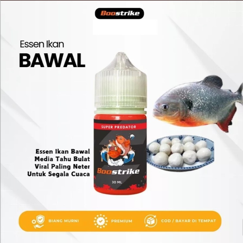 Essen Ikan Bawal Media Tahu Bulat Viral Paling Neter Untuk Segala Cuaca 30ml  - Essen Boostrike