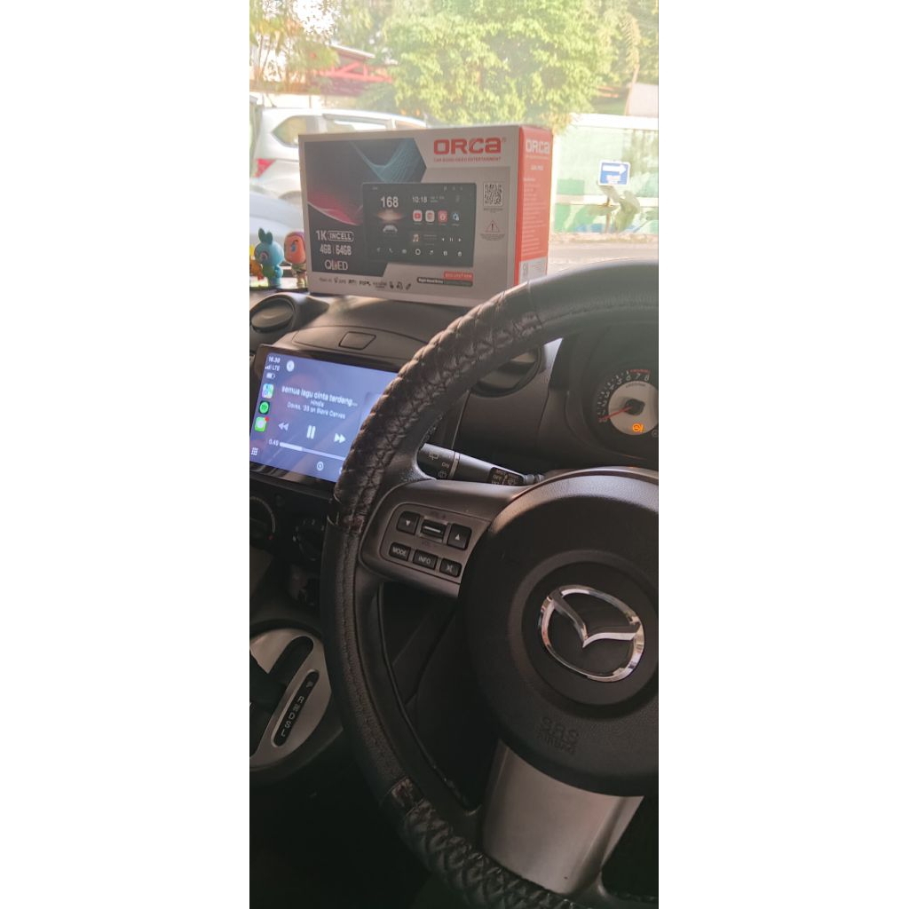 mazda 2 pasang haead unit android orca