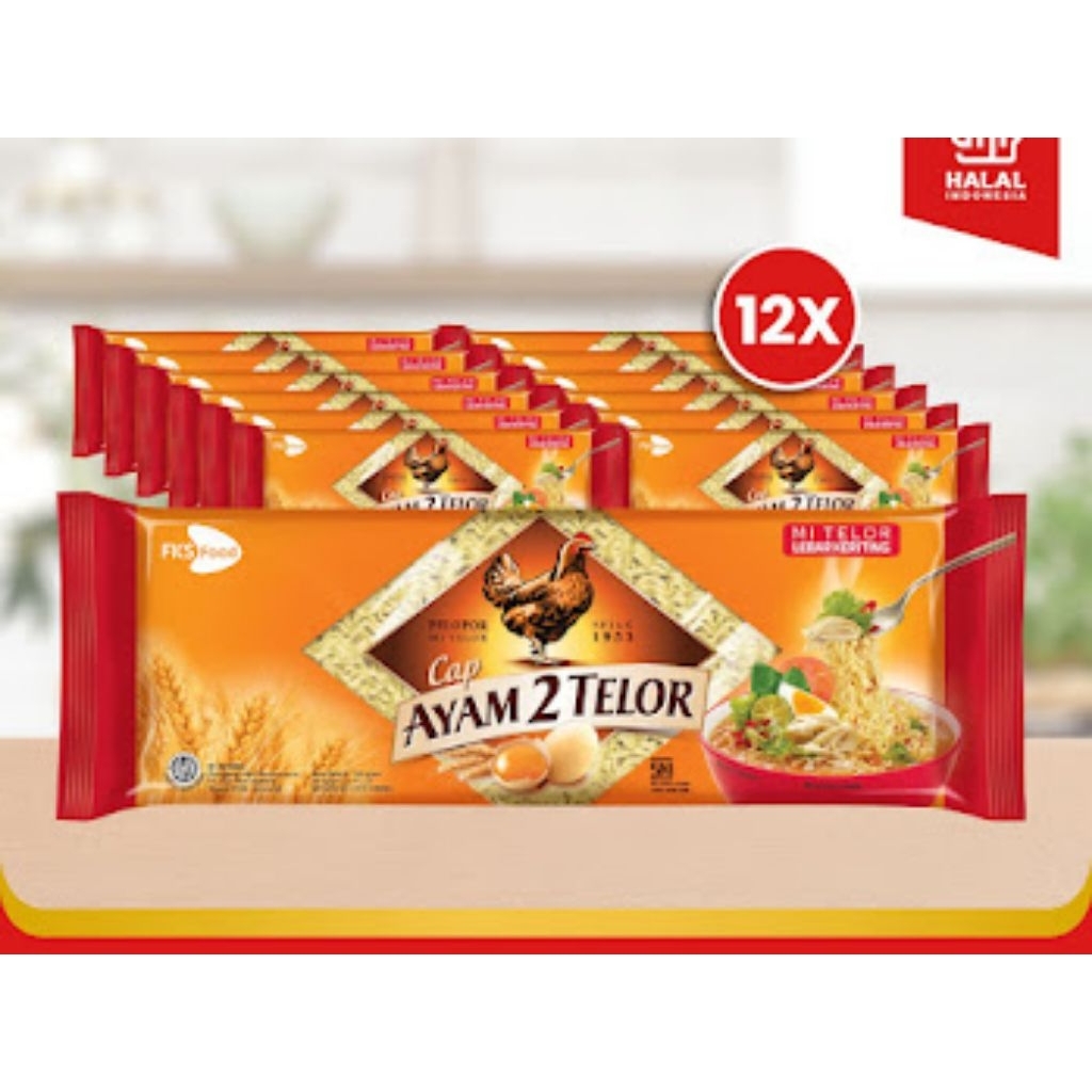 

Paket Bundling - Mi Cap Ayam 2 Telor - Lebar Keriting - 200gr - 12 pcs