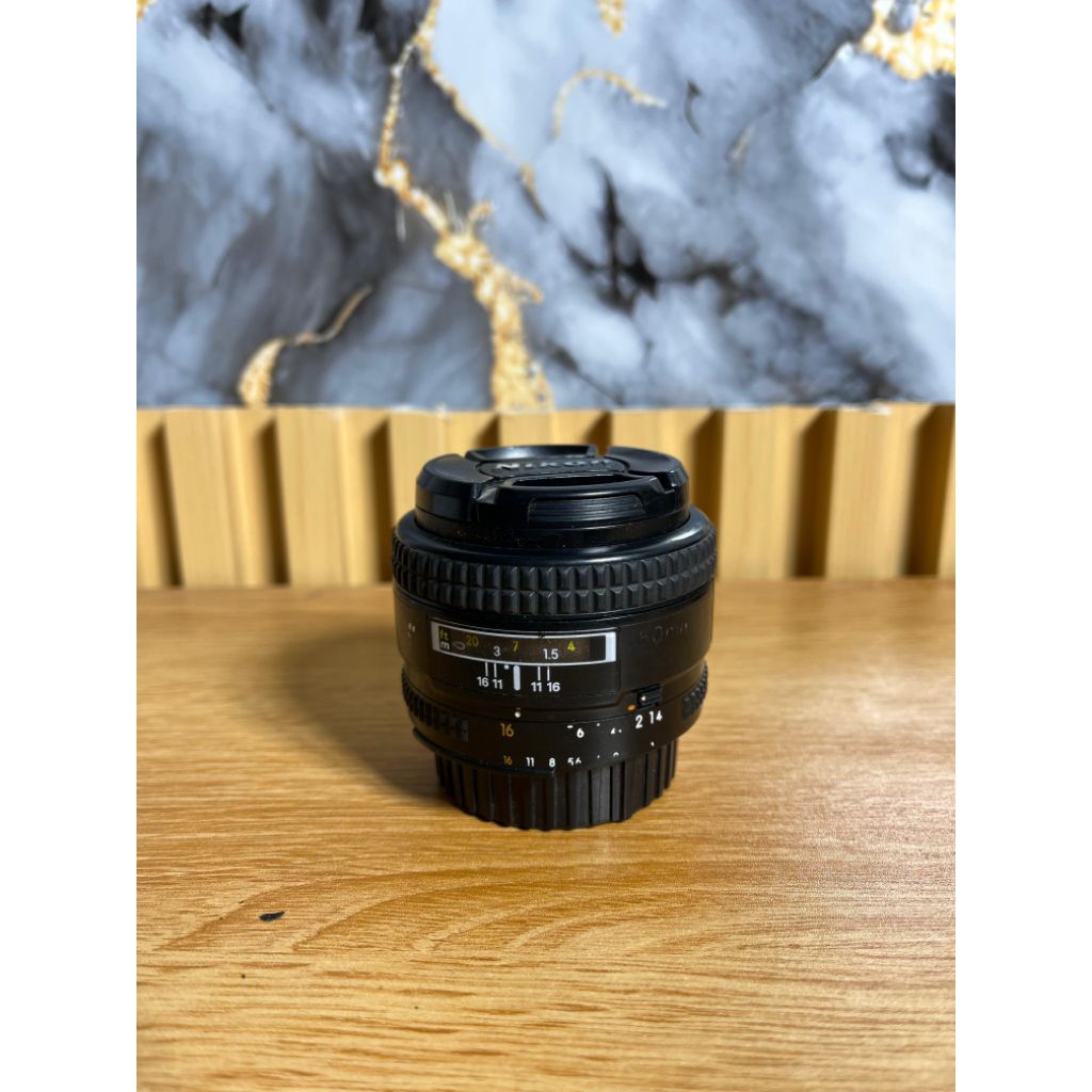 lensa Nikon fix 50mm f 1.4 afd