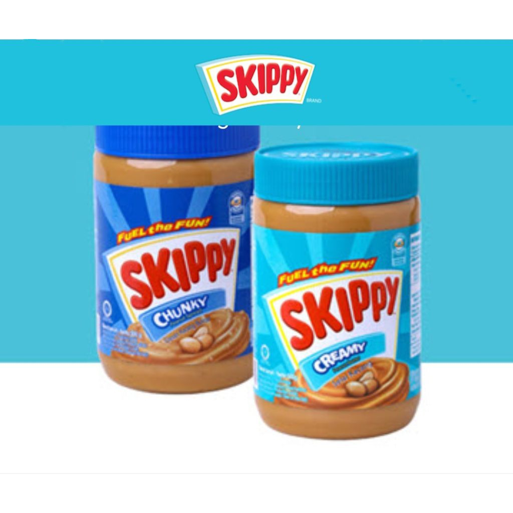 

SKIPPY PEANUT BUTTER Chunky | Creamy 500gr ( Selai Kacang )