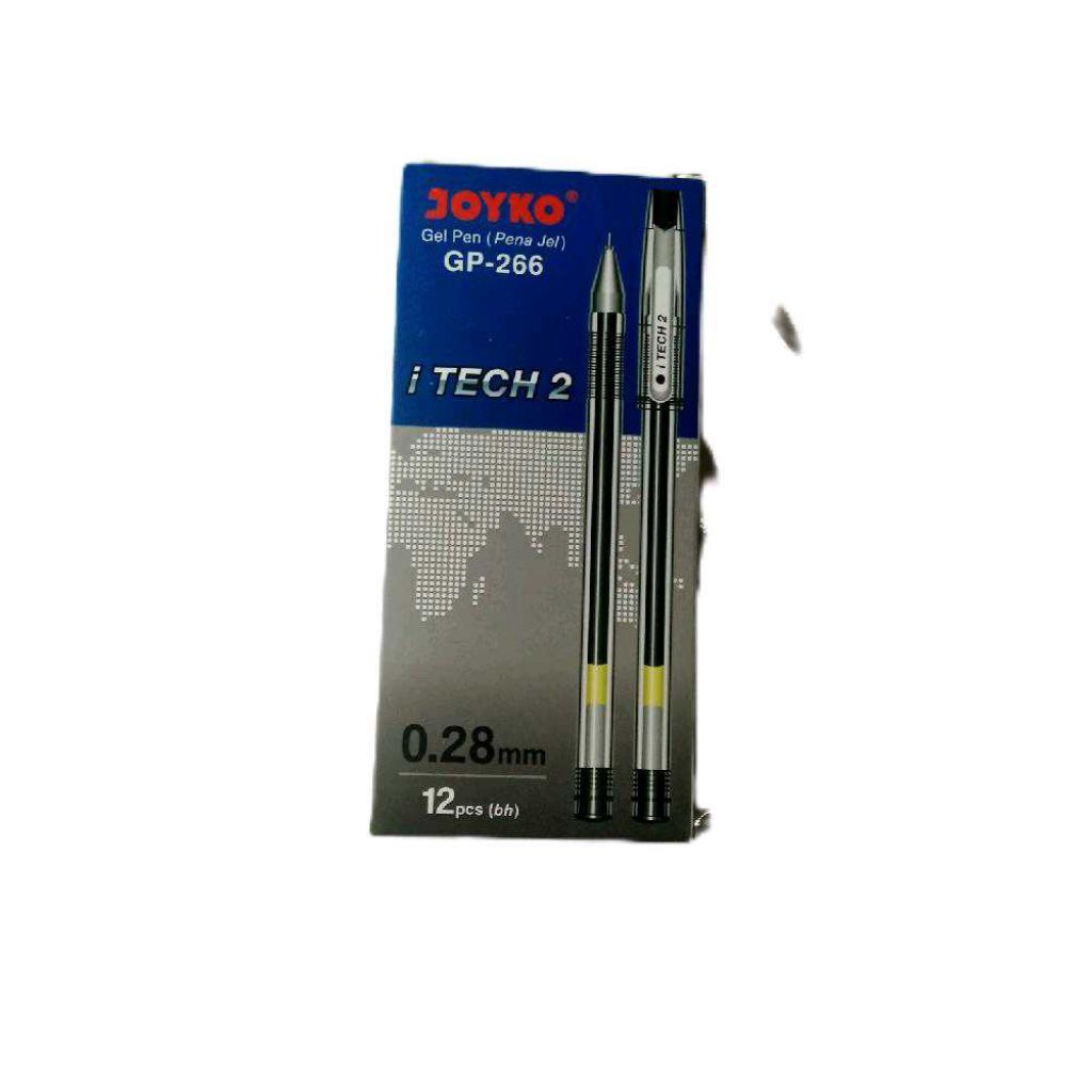 

joyko 6 buah pen gel itech 2 gp-266 ketebalan 0.28 mm Joyko pen 6 pcs - enc.sup